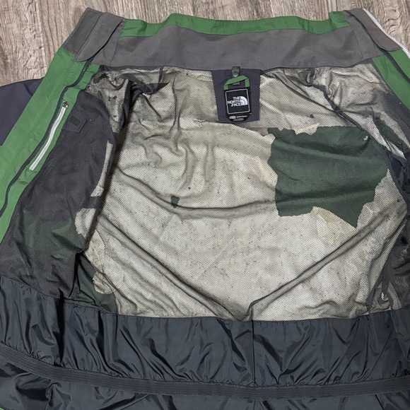 The North Face Men’s XL Ski/Snowboard Jacket Green Black Gray - Picture 10 of 10